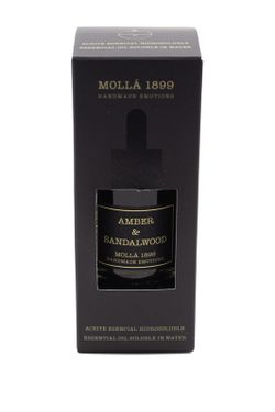Aceite Esencial hidrosoluble 30mL. Amber & Sandalwood. Colección Boutique CERERIA MOLLA 1899.