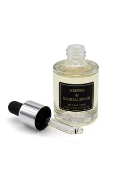 Aceite Esencial hidrosoluble 30mL. Amber & Sandalwood. Colección Boutique CERERIA MOLLA 1899.