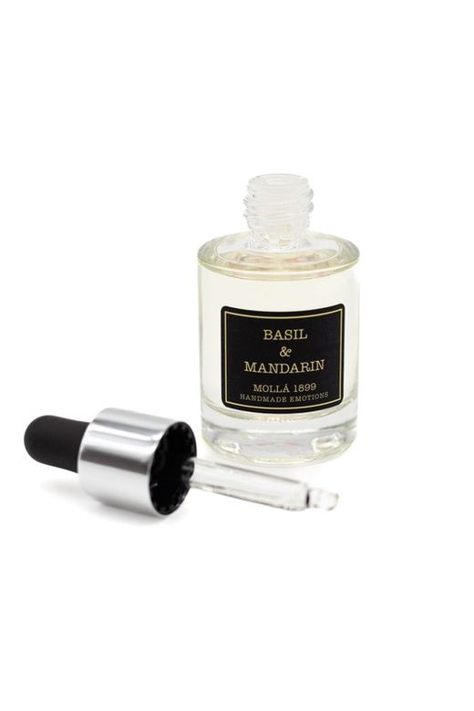 Óleo Essencial Solúvel em Água 30mL. Manjericão e mandarim. Coleção Boutique CERERIA MOLLA 1899.