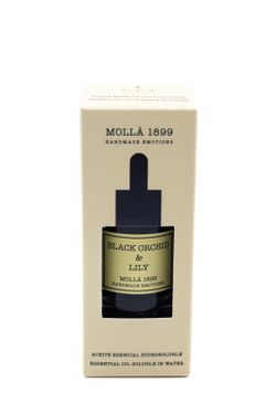 Óleo Essencial Solúvel em Água 30mL. Black Orquid & Lily. Coleção Boutique CERERIA MOLLA 1899.