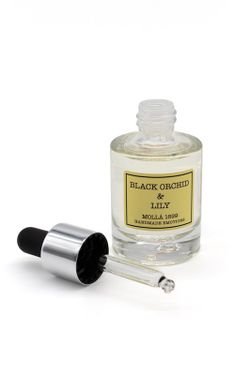 Óleo Essencial Solúvel em Água 30mL. Black Orquid & Lily. Coleção Boutique CERERIA MOLLA 1899.