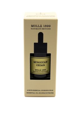 Óleo Essencial Solúvel em Água 30mL. Cedro marroquino. Coleção Boutique CERERIA MOLLA 1899.