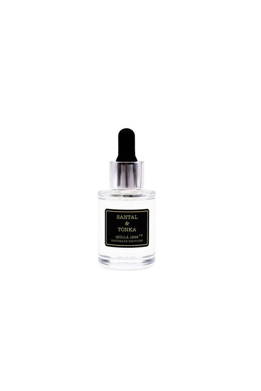 Aceite Esencial hidrosoluble 30mL. Santal & Tonka. Colección Boutique CERERIA MOLLA 1899.