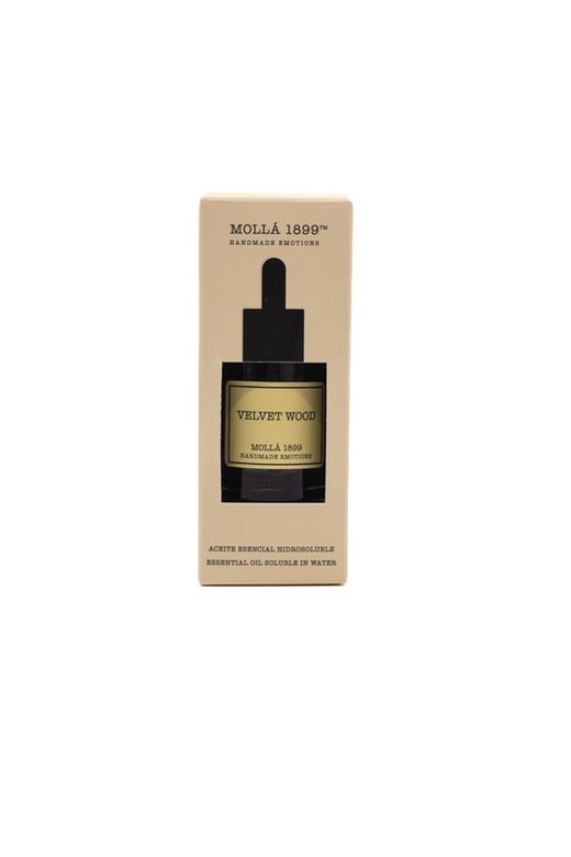 Aceite Esencial hidrosoluble 30mL. Velvet Wood . Colección Boutique CERERIA MOLLA 1899.