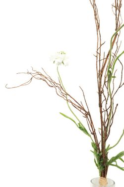 Alto y esbelto ramillete de flores silvestres artificiales