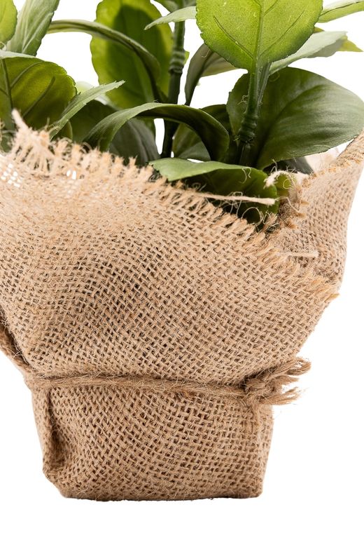 Aromática pequeña Albahaca artificial