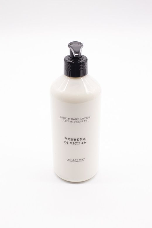 Loção para as mãos e corpo de 500ml de Verbena di Silicia. Bouquet CERERIA MOLLA 1899