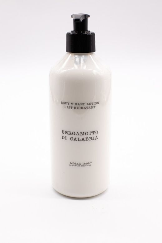 Body & Hand lotion de 500ml Bergamotto di Calabria. Boutique CERERIA MOLLA 1899
