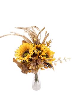 Bouquet de girasoles artificiales