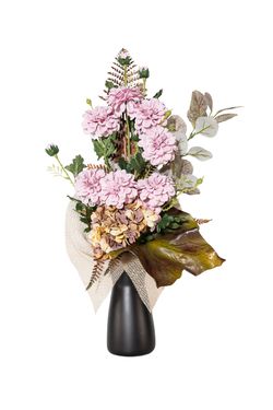 Cálido ramo de cementerio en tonos otoñales