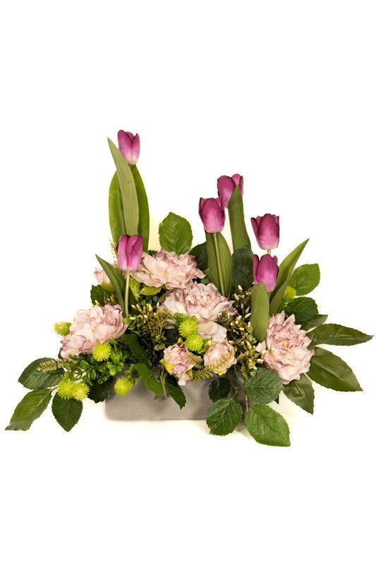 Arreglo De 10 Tulipán - Floreria Encanto Floral