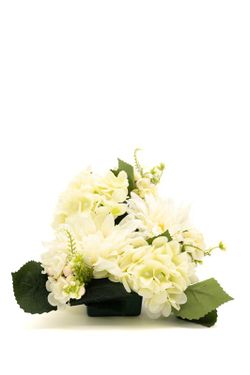 Centro tradicional de flores artificiales para cementerio