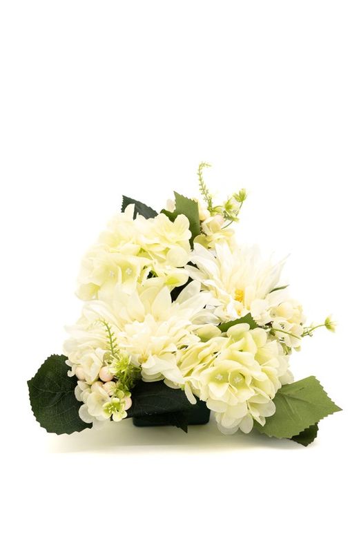 Centro tradicional de flores artificiales para cementerio