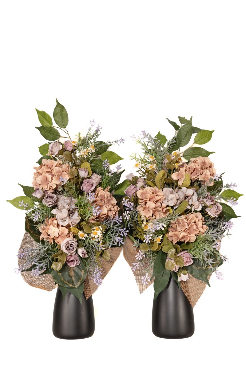 Cálido ramo otoñal de cementerio Derecho