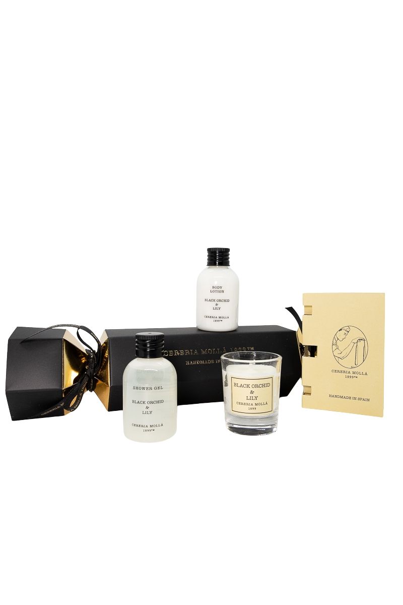 Cracker Set Black Orchid & Lily