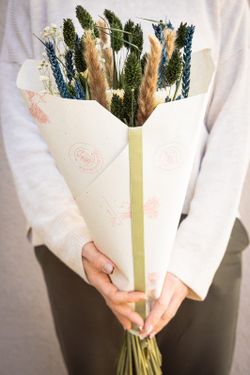 Fresco bouquet variado de flores secas Comfort