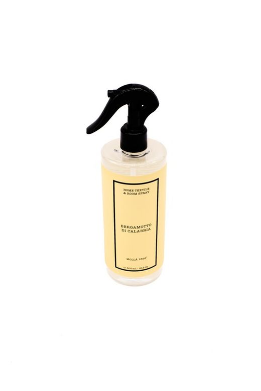 Spray Têxtil Lar 500ml. Bergamota da Calábria. Coleção Boutique CERERIA MOLLA 1899.