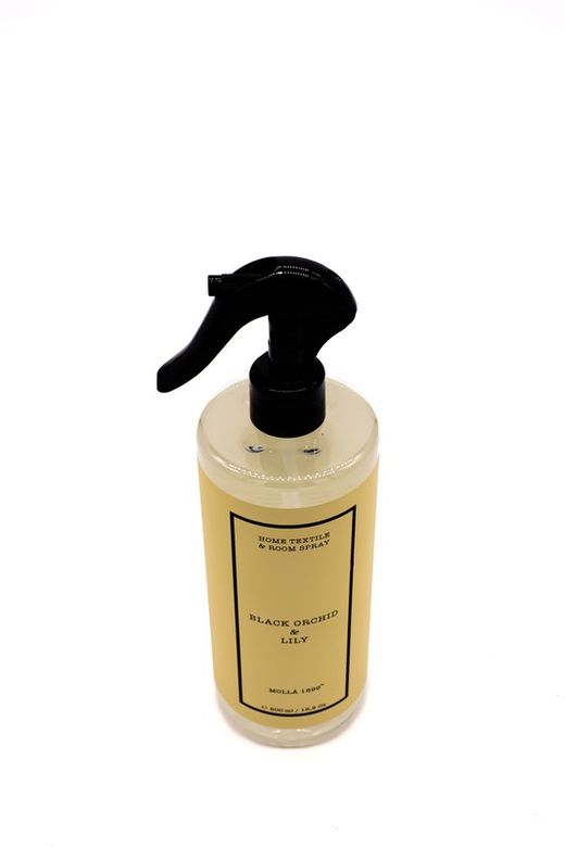 Spray Têxtil Lar 500ml. Orquídea Negra & Lírio. Coleção Boutique CERERIA MOLLA 1899.