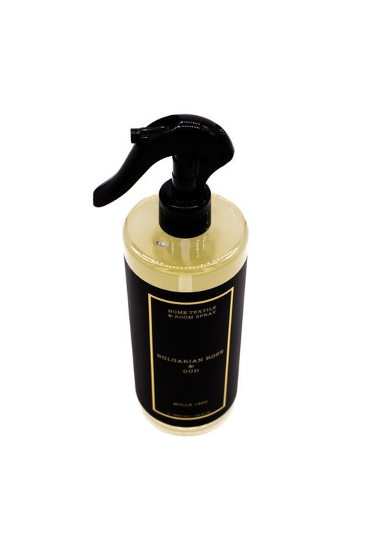 Spray Têxtil Lar 500ml. Rosa búlgara & Oud. Coleção Boutique CERERIA MOLLA 1899.