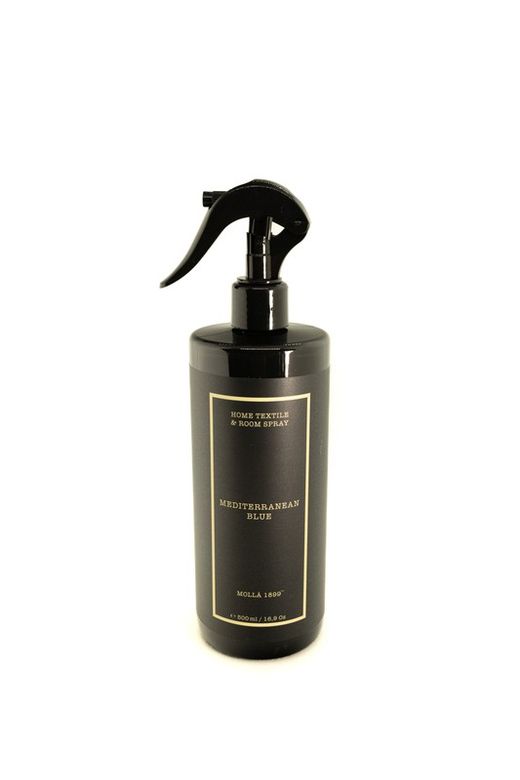 Spray Têxtil Lar 500ml. Azul Mediterrâneo. Coleção Boutique CERERIA MOLLA 1899.