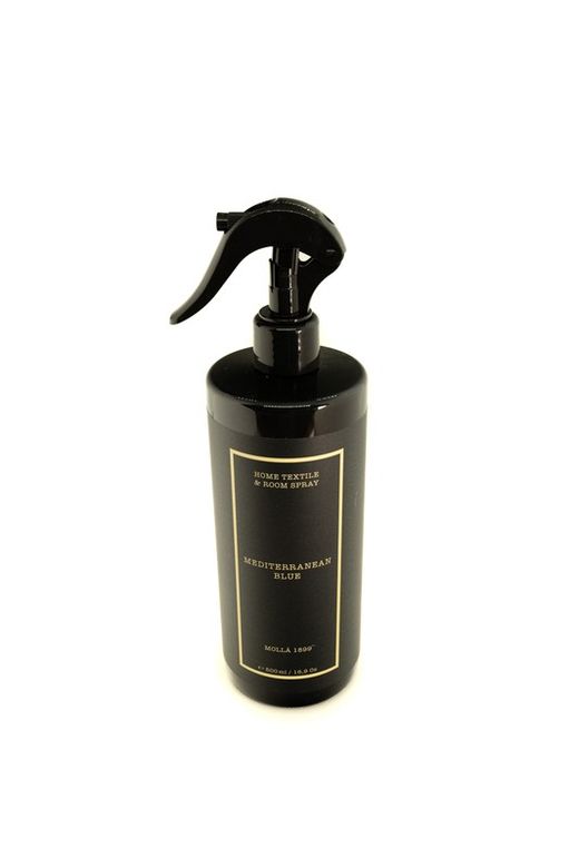 Spray Têxtil Lar 500ml. Azul Mediterrâneo. Coleção Boutique CERERIA MOLLA 1899.