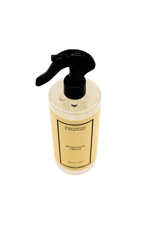 Spray Têxtil Lar 500ml. Cedro marroquino. Coleção Buquê CERERIA MOLLA 1899