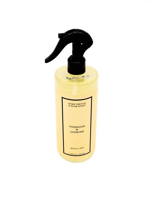 Spray Têxtil Lar 500ml. Tuberosa & Jasmim. Coleção Boutique CERERIA MOLLA 1899.