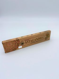 Incenso de Astagandha orgânico. GOLAKA. Gravetos