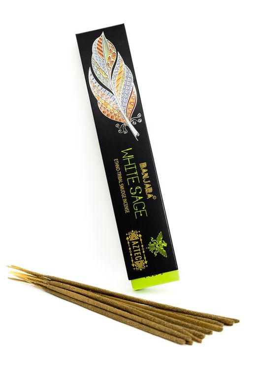 Incienso Banjara White Sage - Tienda Goloka - Salvia blanca