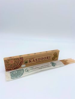 Incenso Castori ecológico. GOLAKA. Gravetos