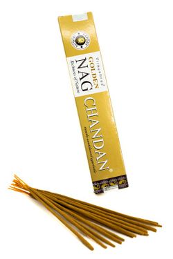 Golden Nag Chandan Incenso Goloka Shop