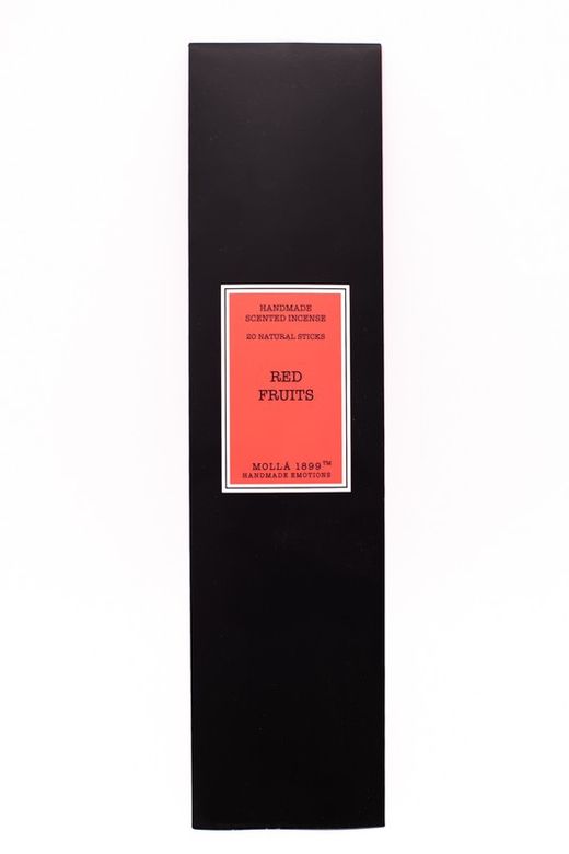 Incienso Santiago en varillas. Red Fruits. Colección Santiago CERERIA MOLLA 1899.