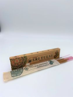 Incenso Sritulsi orgânico. GOLAKA. Gravetos