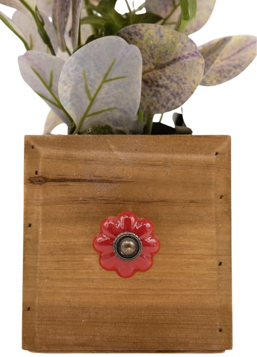 Intenso centro artificial de gerberas rojas