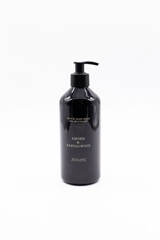 Sabonete perfumado 500ml Amber & Saldalwood. Bouquet CERERIA MOLLA 1899