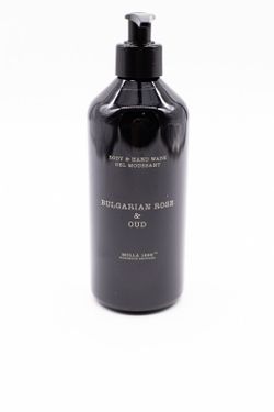 Sabonete perfumado 500ml Rosa Búlgara & Oud. Bouquet CERERIA MOLLA 1899