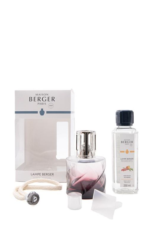 Lámpara Berger Spirale Rouge