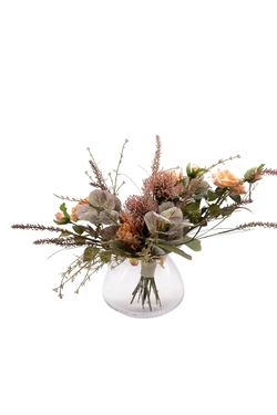 Luminoso ramo floral artificial