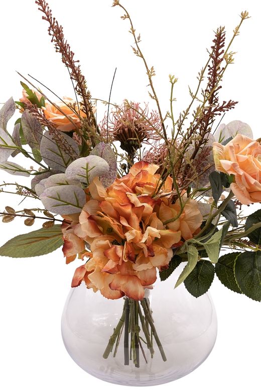 Luminoso ramo floral artificial