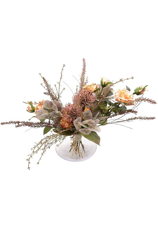 Luminoso ramo floral artificial