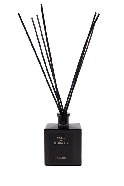 Ambientador Mikado 500 mL. Manjericão e mandarim. Coleção Bouquet CERERIA MOLLA 1899