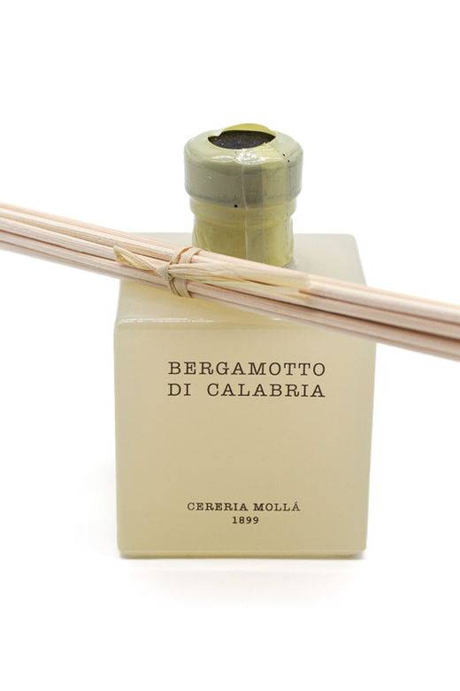 Mikado ambientador de 100 ml. Bergamotto di Calabria. Coleção Boutique CERERIA MOLLA 1899.