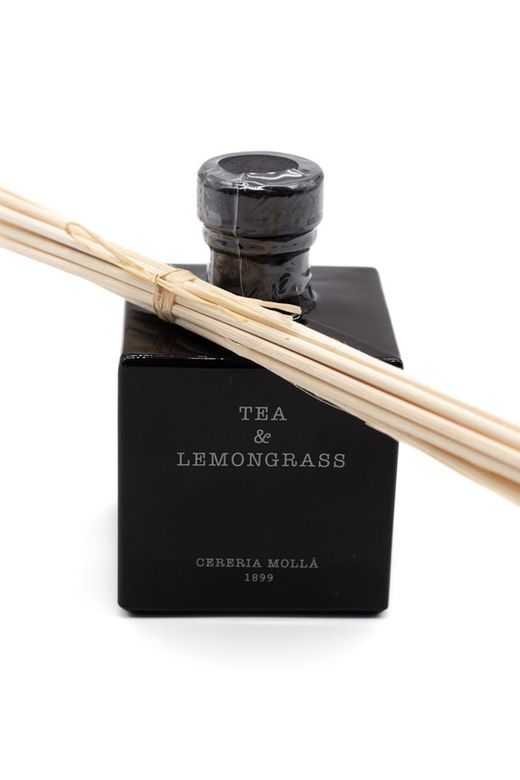 Mikado ambientador de 100 ml. Chá e erva-cidreira. Coleção Boutique CERERIA MOLLA 1899.