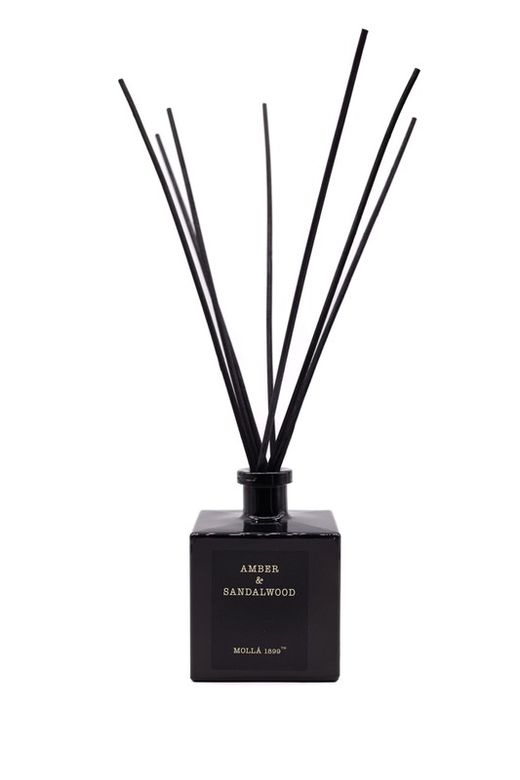 Ambientador Mikado 500 ml. Âmbar e Sândalo. Coleção Boutique CERERIA MOLLA 1899.