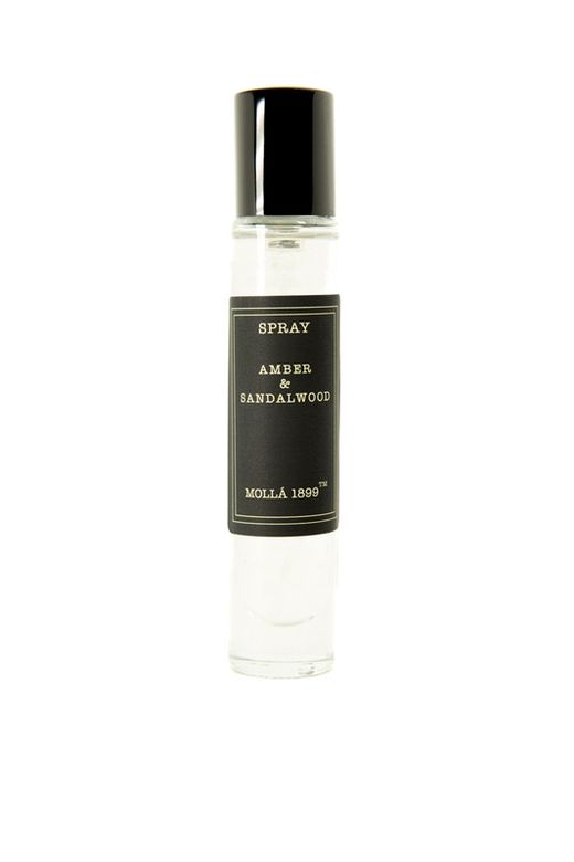 Perfume Travel Spray Amber & Sandalwood. Colección Boutique Tienda CERERIA MOLLA 1899
