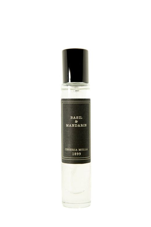 Perfume Spray de Viagem Manjericão & Mandarim. Loja Boutique Collection CERERIA MOLLA 1899
