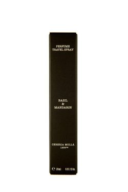 Perfume Spray de Viagem Manjericão & Mandarim. Loja Boutique Collection CERERIA MOLLA 1899