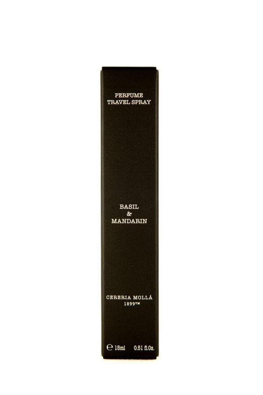 Perfume Spray de Viagem Manjericão & Mandarim. Loja Boutique Collection CERERIA MOLLA 1899