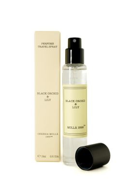 Perfume Travel Spray Orquídea Negra & Lírio. Loja Boutique Collection CERERIA MOLLA 1899