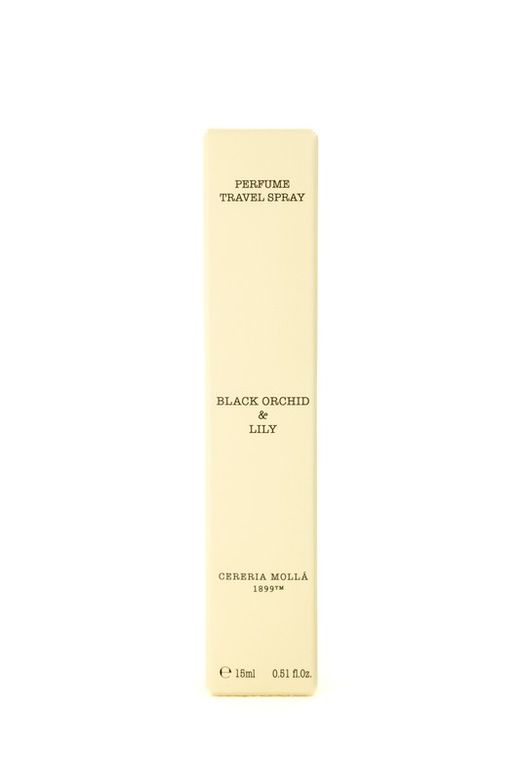 Perfume Travel Spray Orquídea Negra & Lírio. Loja Boutique Collection CERERIA MOLLA 1899
